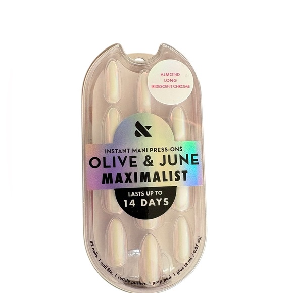 olive & june Other - Olive & June Iridescent Chrome Press-On Nails